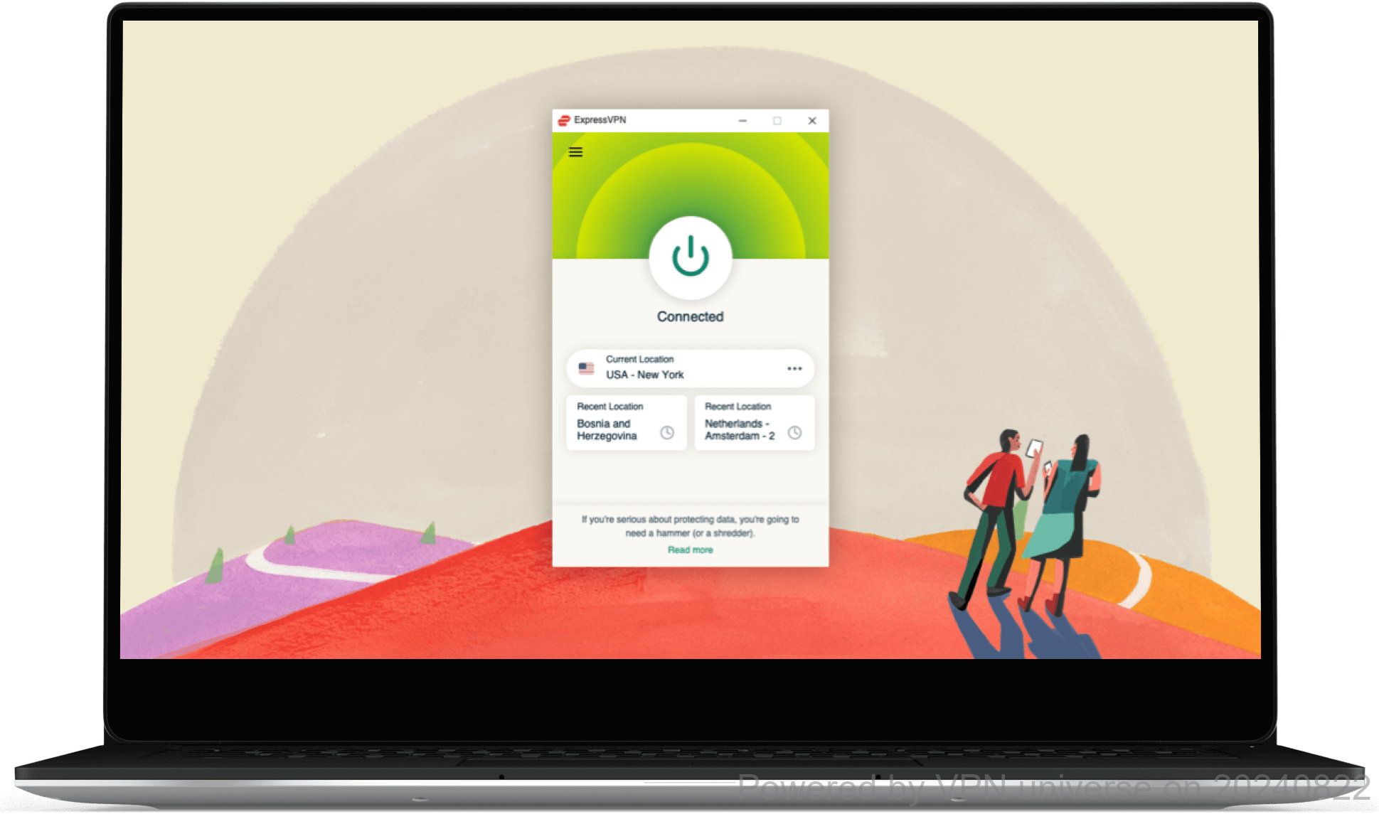 ExpressVPN Speed Test Results
